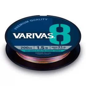   Varivas PE 8 Marking Edition 150m #1,5 0,205mm 31lb Vivid 5 Color Plecionka główna