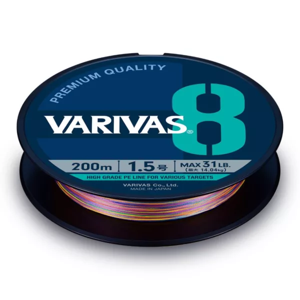 Varivas PE 8 Marking Edition 300m #3,0 0,285mm 46lb Vivid 5 Color Plecionka Główna