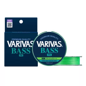   Varivas Bass PE X4 150m #0,8 0,148mm 15lb Flash Green Plecionka Główna