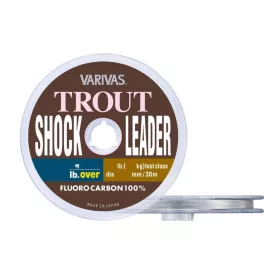   Varivas Trout ShockLeader Fluorocarbon 30m 0.165mm 4lb Fluorocarbon Leader