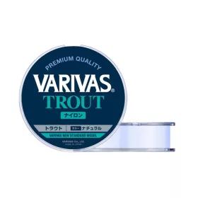  Varivas Trout 100m 0,128mm 2,5lb Naturalna Żyłka Główna Monofilowa