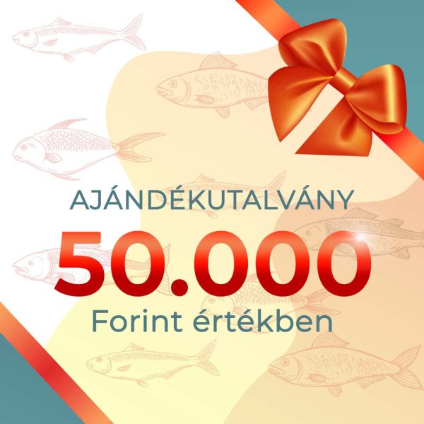 TackleBait Karta Podarunkowa - 50.000Ft - Online Utalvány