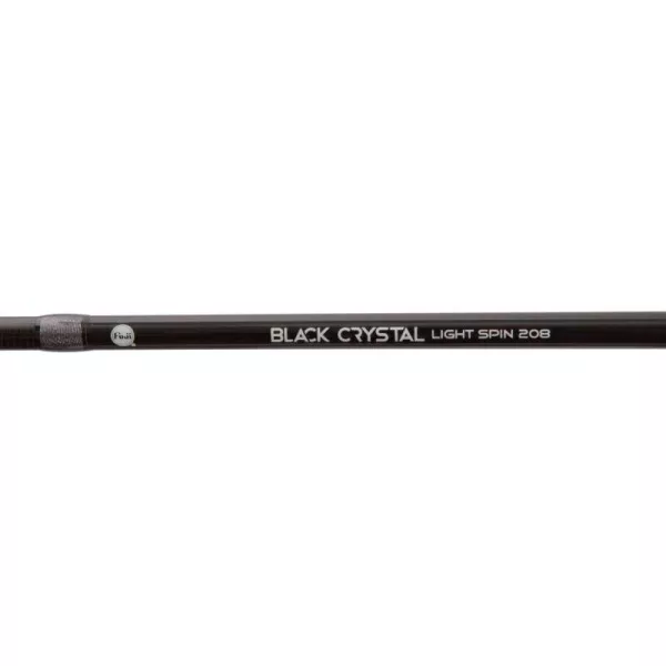 Mikado Black Crystal L Spin 3-15gr 1,98m 1-częściowa Wędka Spinningowa