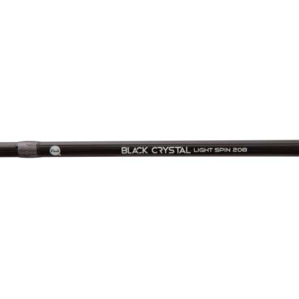 Mikado Black Crystal L Spin 3-15gr 2,08m 2-częściowa Wędka Spinningowa