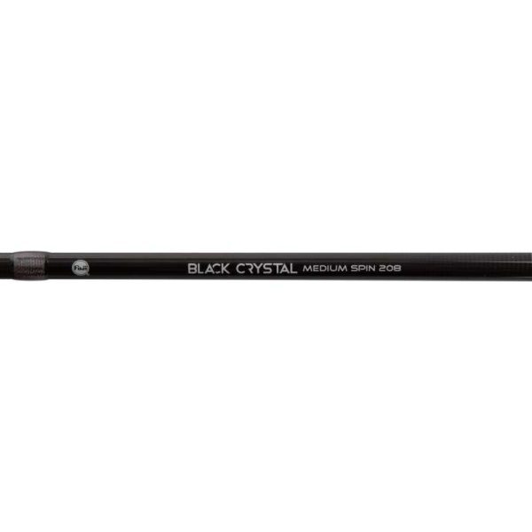 Mikado Black Crystal M Spin 5-24gr 2,08m 1-częściowa Wędka Spinningowa