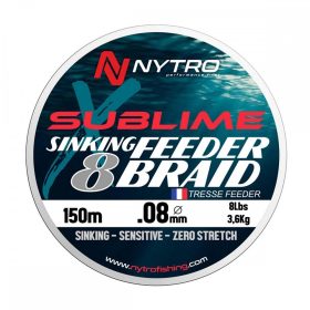 Nytro Sublime X8 Sinking Feeder Braid 0,10