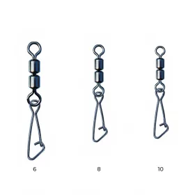   Nytro Connex Double Feeder Swivel With Hooked Snap 8 Forgókapocs 8db