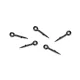 Nytro Hi-Carbon Steel Method Bait Spike Zadziorowy Szpikulec na Przynęty 7,5mm 10szt