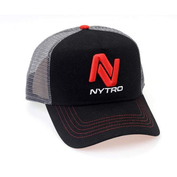 Nytro Black & Grey Trucker Cap Czapka Baseballowa