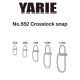 Yarie 552 Crosslock Snap 50lb Zapięcie 9szt