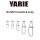 Yarie 552 Crosslock Snap 100lb Agrafka 8szt