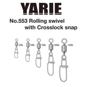 Yarie 553 Crosslock Snap 70lb Krętlik 6szt.