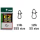 Yarie 555 Micro Ez Line Snap 13lb SSS Zapięcie 8szt