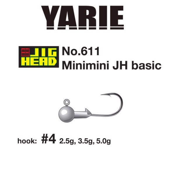 Yarie 611 Mini Basic 4 5,5gr Główka Jigowa 5szt.