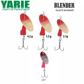 Yarie 672 Blender 4,2gr SP7 Pink/Pink Obrotówka