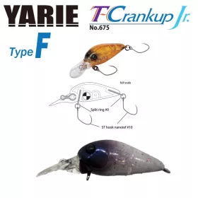  Yarie T-Crankup Jr 675 Type F 2,8cm 1,8gr C31 Variation Wobler