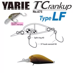   Yarie T-Crankup 675 Type LF 3,5cm 2,6gr C29 Tanba Edamame Wobler