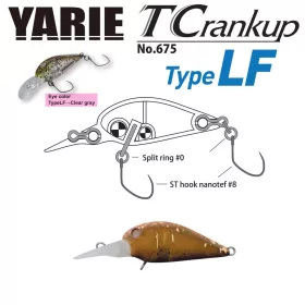 Wobler Yarie T-Crankup 675 Type LF 3,5cm 2,6gr C5 Mastupelle
