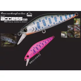 Yarie 677 Access HS 50mm 4,3gr D10 Pink Yamame Wobler