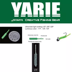 Yarie Amibaits 691 2,3cm 27F Ag Blue Gumi Műcsali 14db