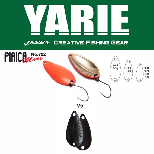 Yarie 702 Pirica More 1,0gr V5 D6 Kanál Villantó
