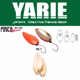 Yarie 702 Pirica More 1,5gr BS-1 Gold Spoon Lure