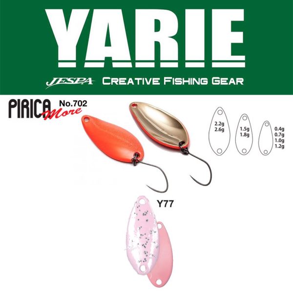 Yarie 702 Pirica More 1,5gr Y77 Sakura Błystka Wahadłowa