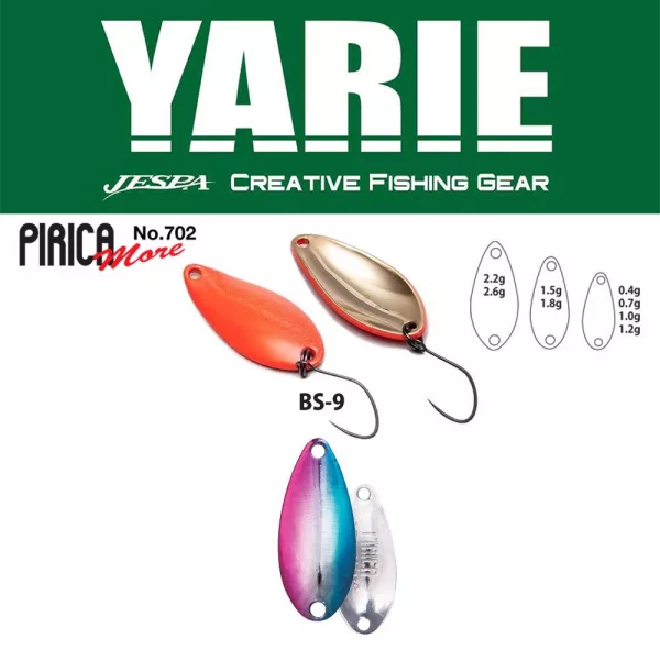 Yarie 702 Pirica More 2,2gr BS-9 Blue/Pink Wahadłówka
