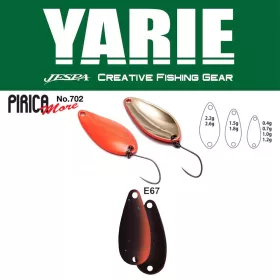   Yarie 702 Pirica More 2,2gr E67 Zwycięski Brązowy Błystka Wahadłowa