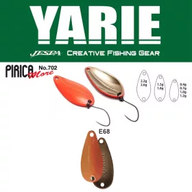   Yarie 702 Pirica More 2,2gr E68 Caramel Gold Błystka Wahadłowa