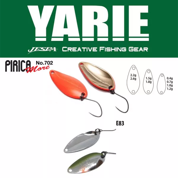 Yarie 702 Pirica More 2,2gr E83 Sabi Ayu Wahadłówka