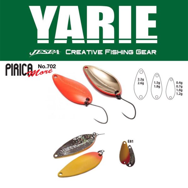 Yarie 702 Pirica More 2,6gr E81 Murasaki Uni Kanál Villantó