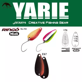 Yarie 704 Ringo Midi 1,8gr E67 Winner Brown Wahadłówka