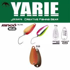 Yarie 704 Ringo Midi 1,8gr E68 Caramel Gold Wahadłówka