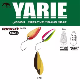 Yarie 704 Ringo Midi 1,8gr E70 Pudding Błystka Wahadłowa