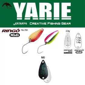   Yarie 704 Ringo Midi 1,8gr N6 Hororin Panda Błystka Wahadłowa