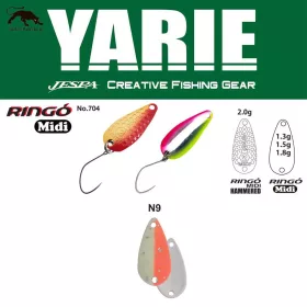 Yarie 704 Ringo Midi 1,8gr N9 Two-By Glow Kanál Villantó