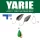 Yarie 706 T-Spoon 1,1gr BS4 Lime Csillám Kanál Villantó