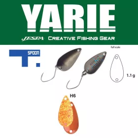 Yarie 706 T-Spoon 1,1gr H6 Daidai Squash Wahadłówka