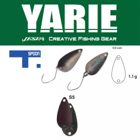   Yarie 706 T-Spoon 1,1gr S5 Keime Világos Pellet Kanál Villantó