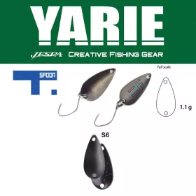 Yarie 706 T-Spoon 1,1gr S6 Ganmeta Jewel Spoon Lure