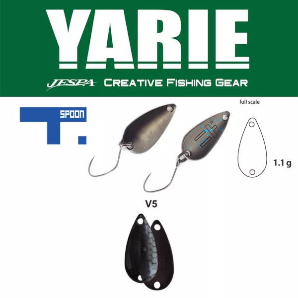 Yarie 706 T-Spoon 1,1gr V5 D6 Łyżka Błystka