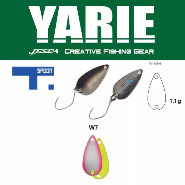 Yarie 706 T-Spoon 1,1gr W7 WPN-N Wahadłówka