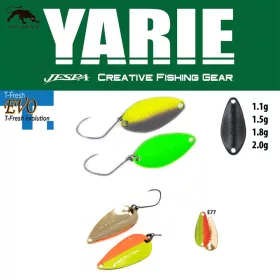 Błystka wahadłowa Yarie 708T T-Fresh 2,4gr E77 Half Mac