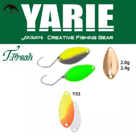   Yarie 708T T-Fresh 2,4gr Y53 Lemon/Orange Błystka Wahadłowa