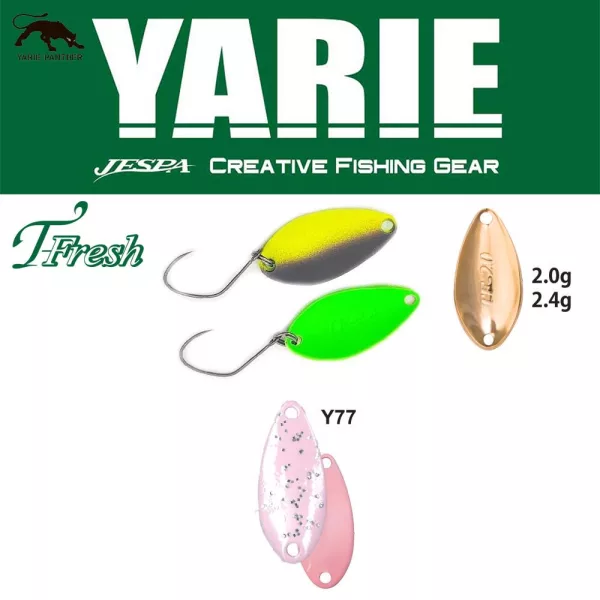 Yarie 708T T-Fresh 2,4gr Y77 Sakura Łyżka Błystka