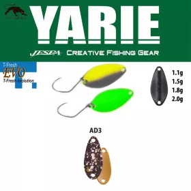   Yarie 710T T-Fresh Evo 1,1gr AD3 Saku Pellet Łyżka Błystka