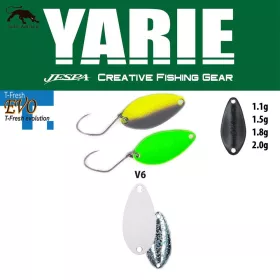 Yarie 710T T-Fresh Evo 1,1gr V6 Uzagin Kanał Wahadło