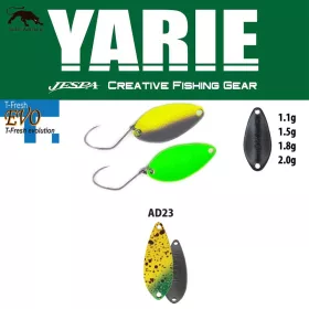   Błystka wahadłowa Yarie 710T T-Fresh Evo 1,5gr AD23 Monkey Banana