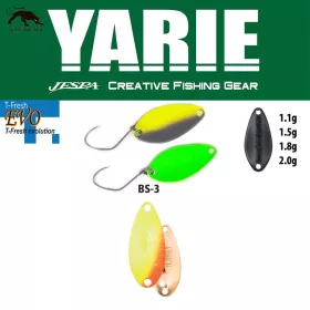   Yarie 710T T-Fresh Evo 1,5gr BS-3 First Lemon Błystka wahadłowa